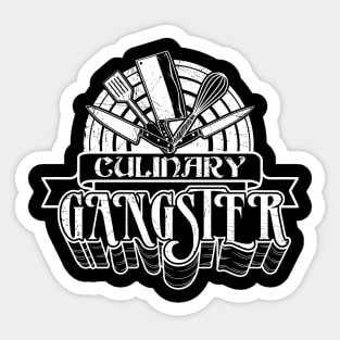 Culinary Gangster Chef Sticker